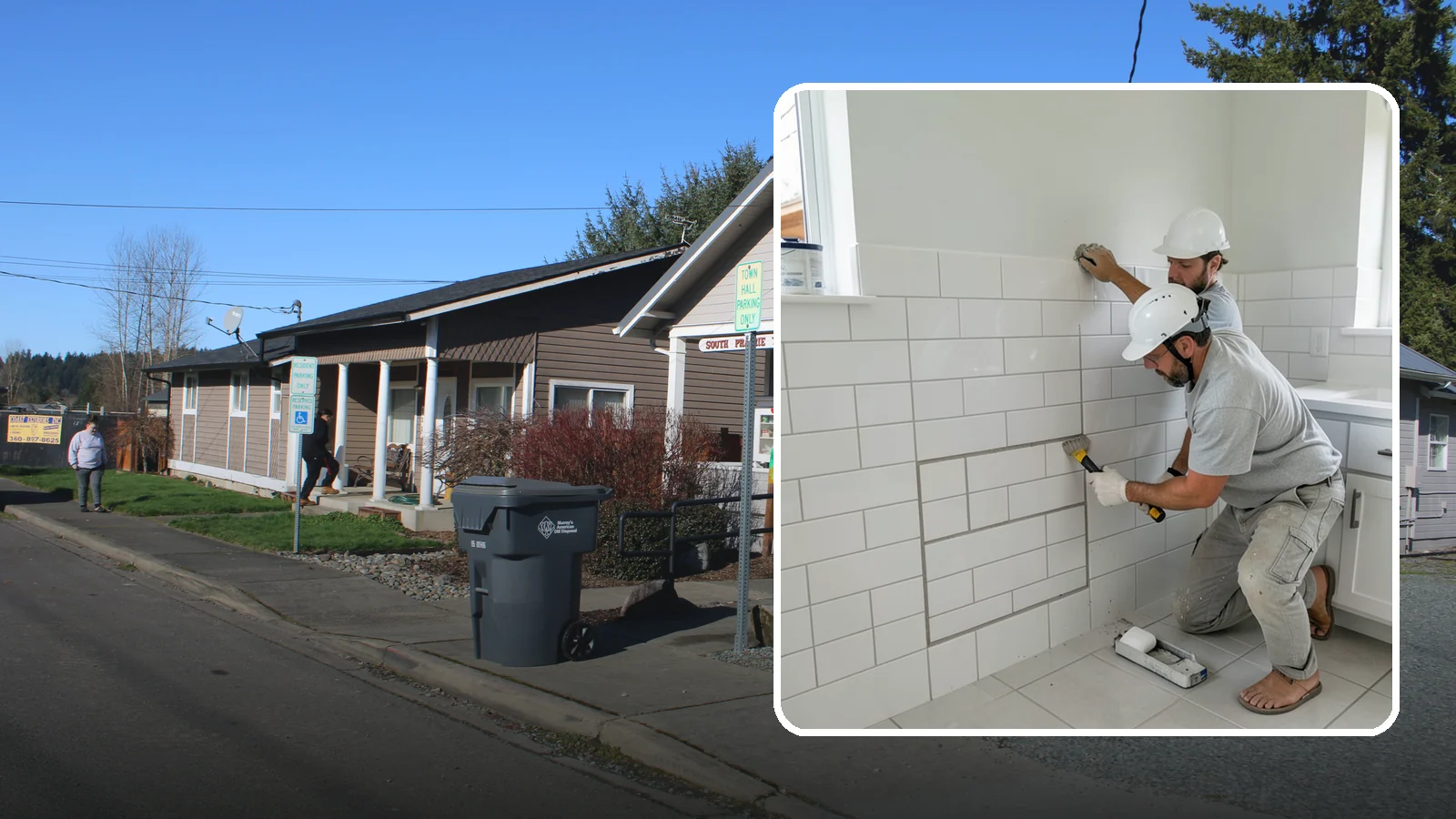 Regrouting in South Prairie, Pierce County, WA - Full removal and replacement of aging grout to renew an entire tiled surface.