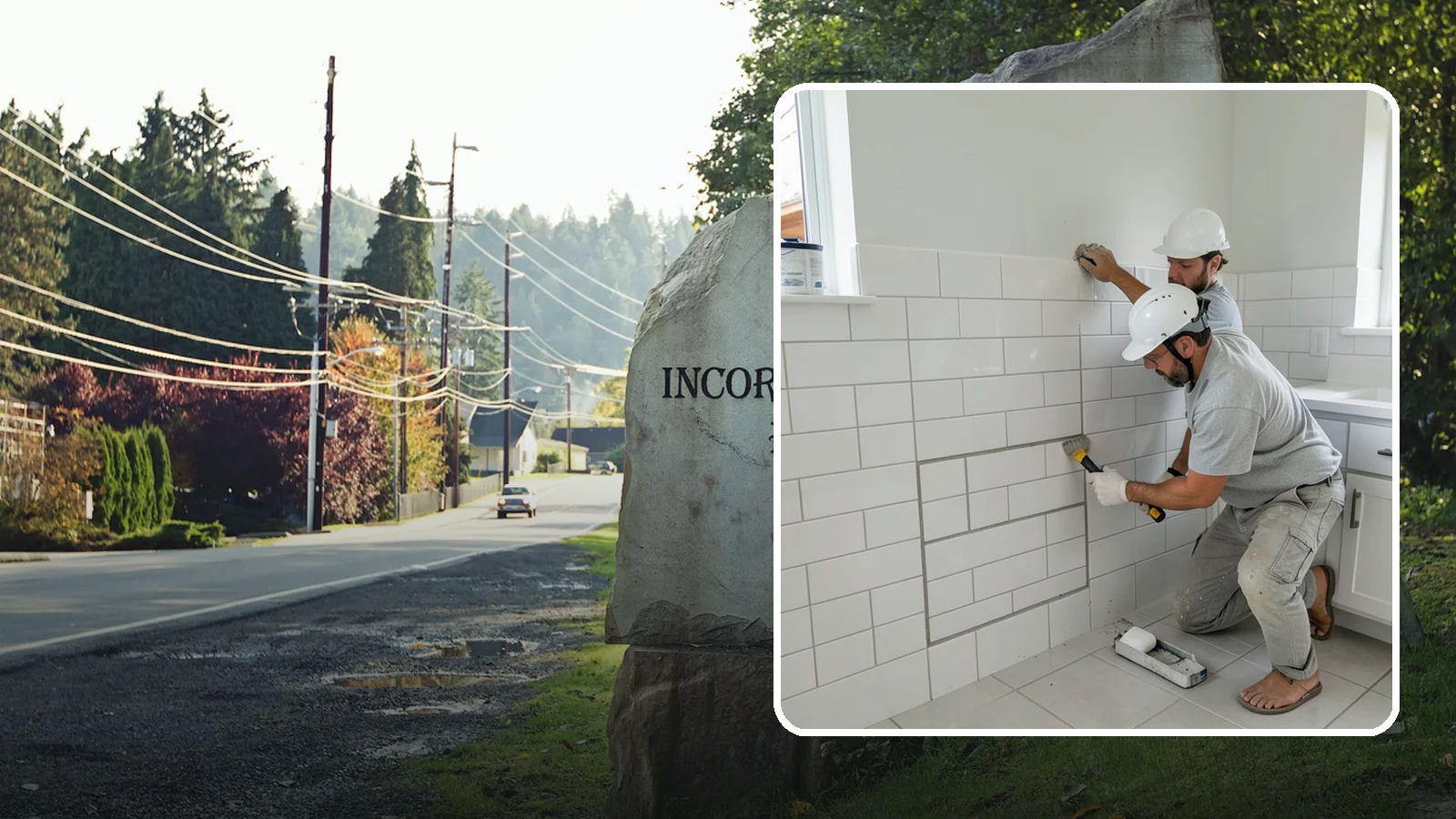 Regrouting in Wilkeson, Pierce County, WA - Full removal and replacement of aging grout to renew an entire tiled surface.