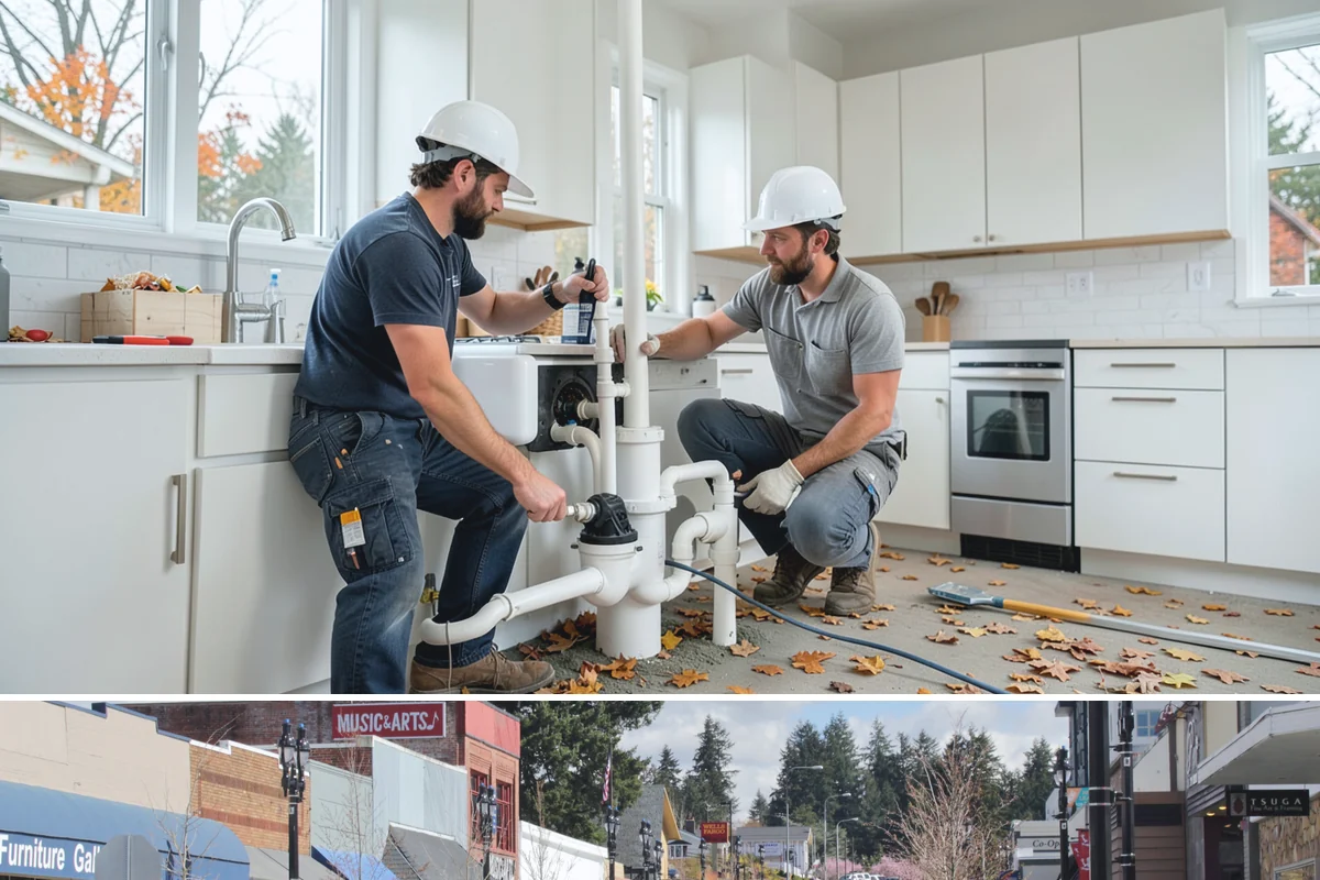 Residential Construction in Bothell, King County, WA - Foundation and framing progress best during the drier months from late spring through early fall, so planning permits over winter...
