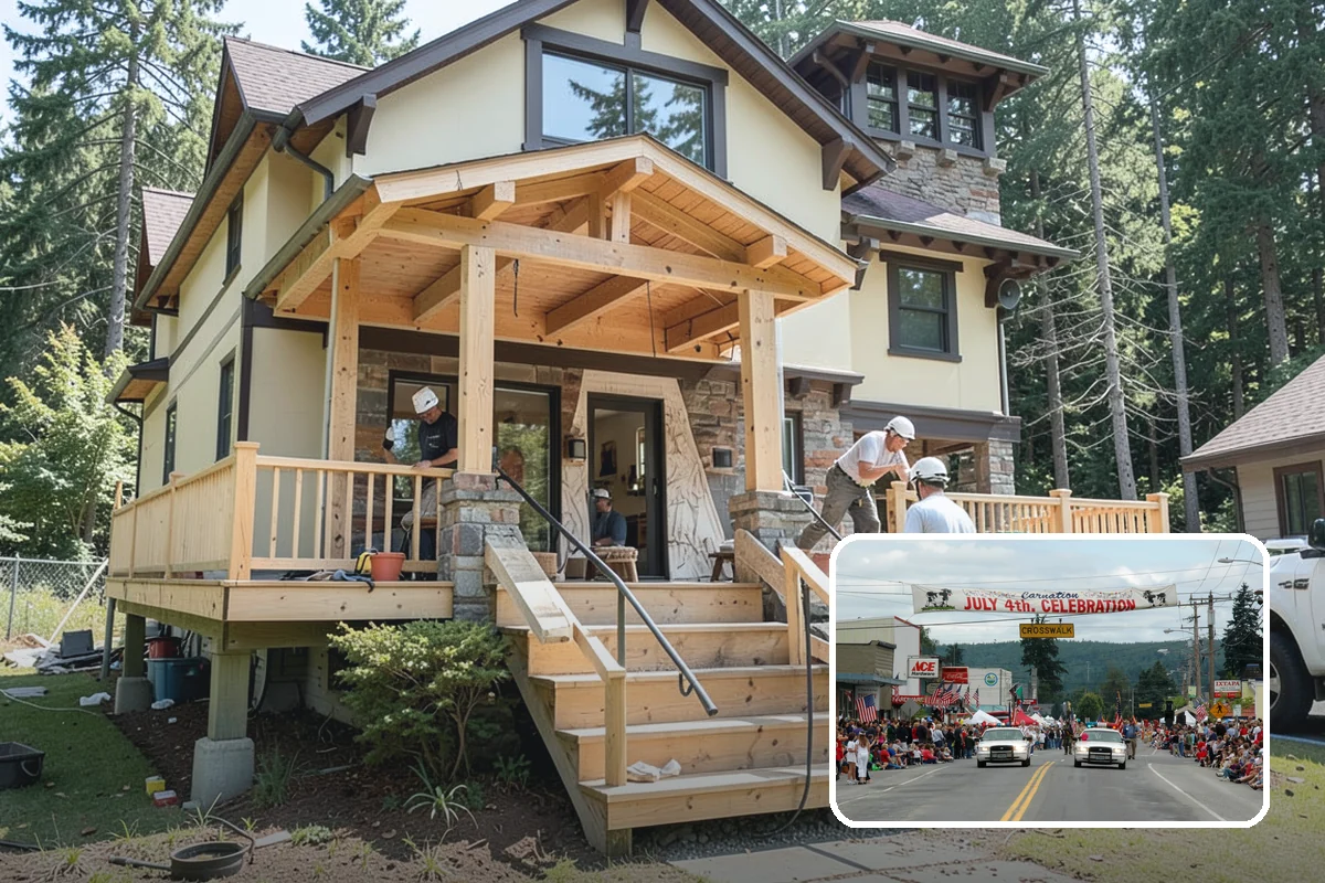 Residential Construction in Carnation, King County, WA - Homes engineered specifically for PNW rain and seismic zones