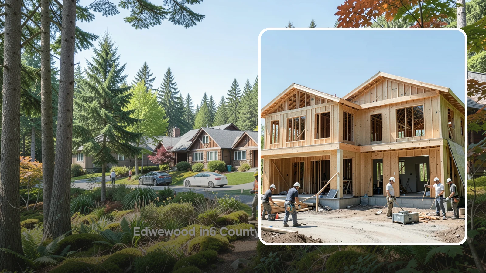Residential Construction in Edgewood, Pierce County, WA - Ground-up home building for Western Washington families, engineered for our wet climate, seismic codes, and the way you actually...