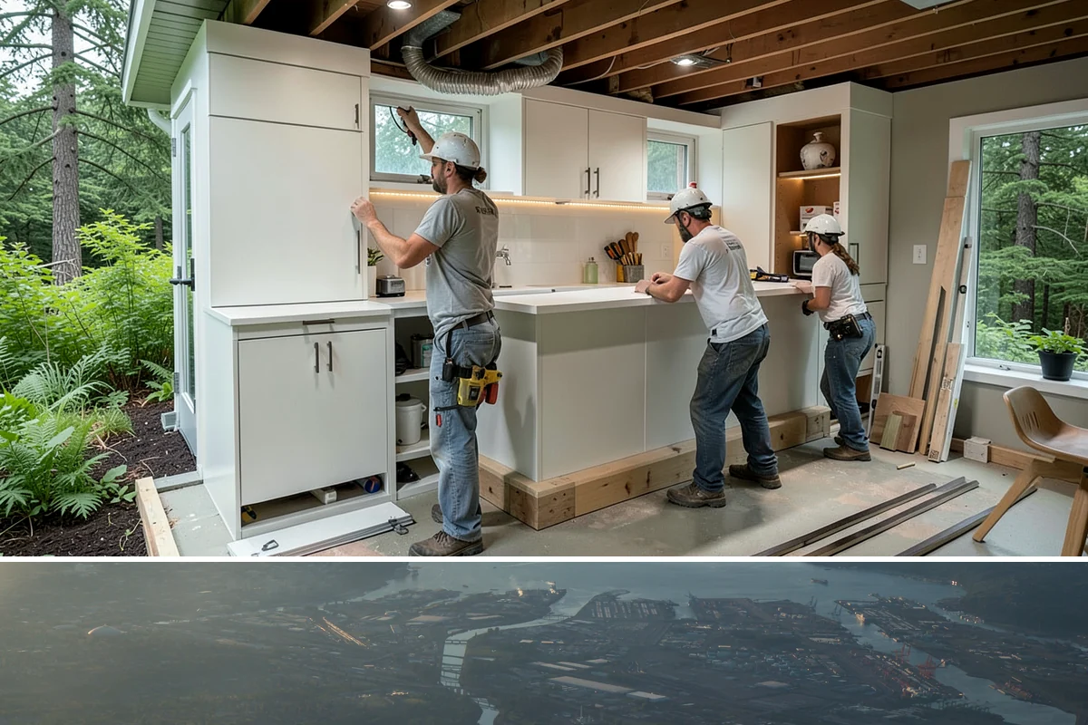 Residential Construction in Fife, Pierce County, WA - Foundation and framing progress best during the drier months from late spring through early fall, so planning permits over winter...