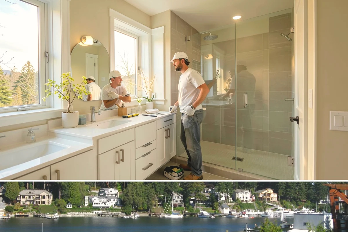 Residential Construction in Gig Harbor, Pierce County, WA - Foundation and framing progress best during the drier months from late spring through early fall, so planning permits over winter...