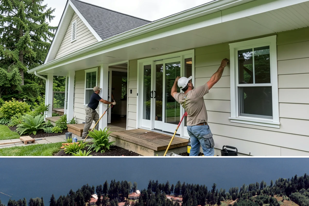 Residential Construction in Lakewood, Pierce County, WA - Foundation and framing progress best during the drier months from late spring through early fall, so planning permits over winter...