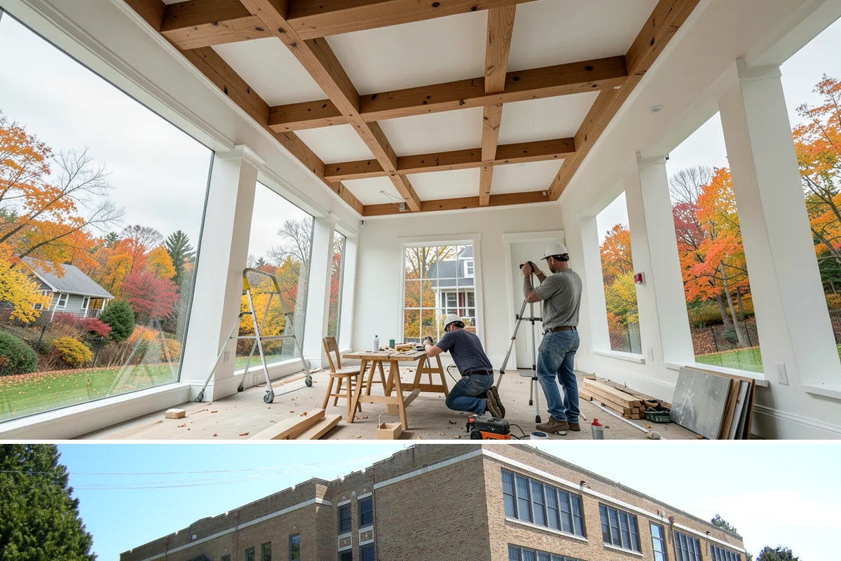 Residential Construction in Maple Valley, King County, WA - Foundation and framing progress best during the drier months from late spring through early fall, so planning permits over winter...