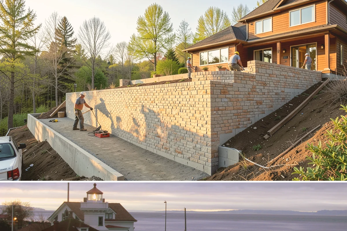 Residential Construction in Mukilteo, Snohomish County, WA - Foundation and framing progress best during the drier months from late spring through early fall, so planning permits over winter...