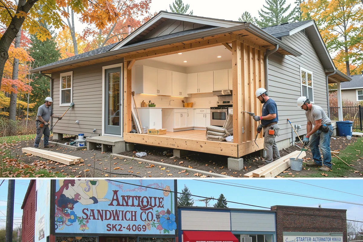 Residential Construction in Ruston, Pierce County, WA - Foundation and framing progress best during the drier months from late spring through early fall, so planning permits over winter...