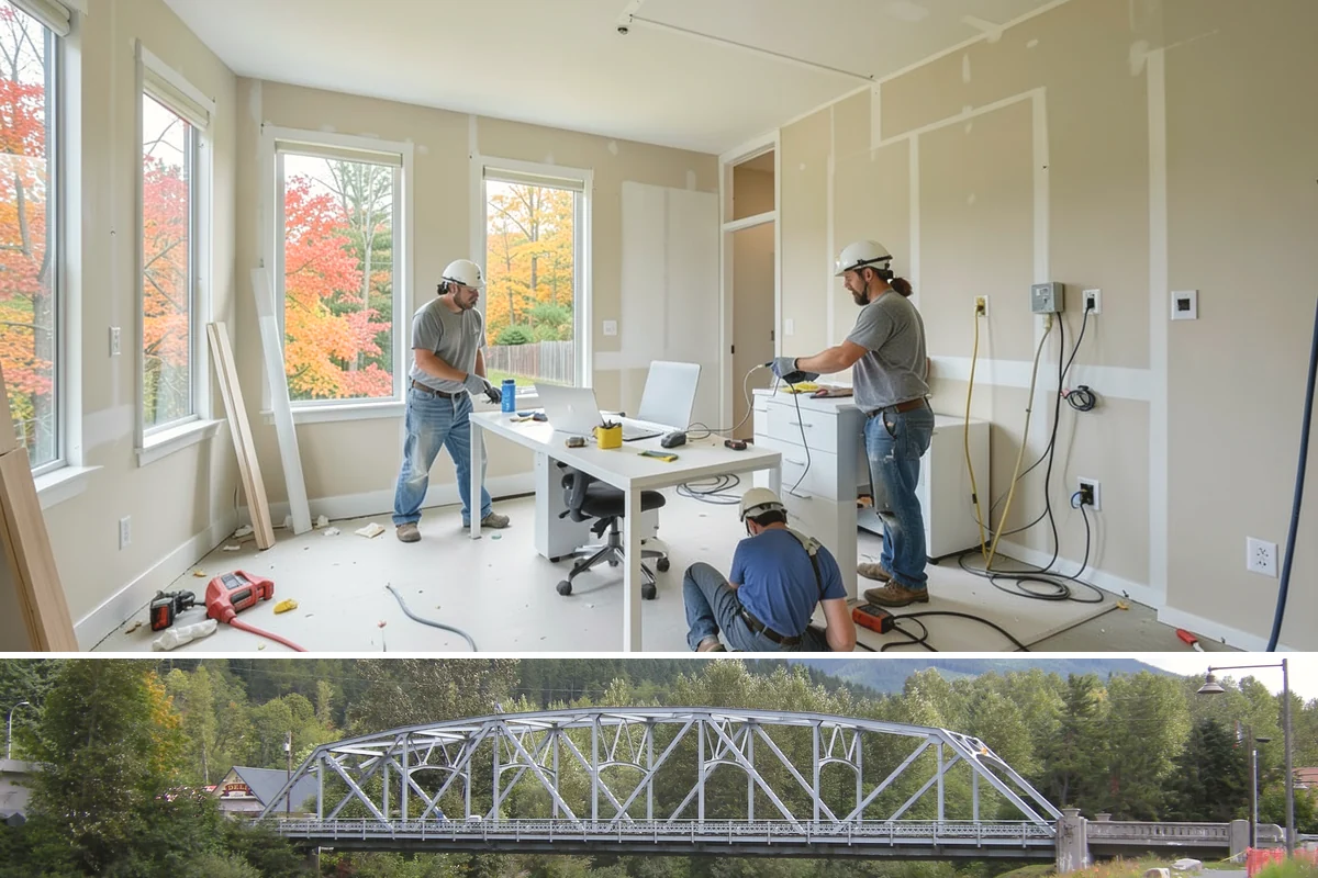 Residential Construction in Skykomish, King County, WA - Foundation and framing progress best during the drier months from late spring through early fall, so planning permits over winter...