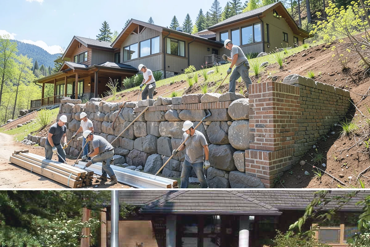Residential Construction in Yarrow Point, King County, WA - Foundation and framing progress best during the drier months from late spring through early fall, so planning permits over winter...