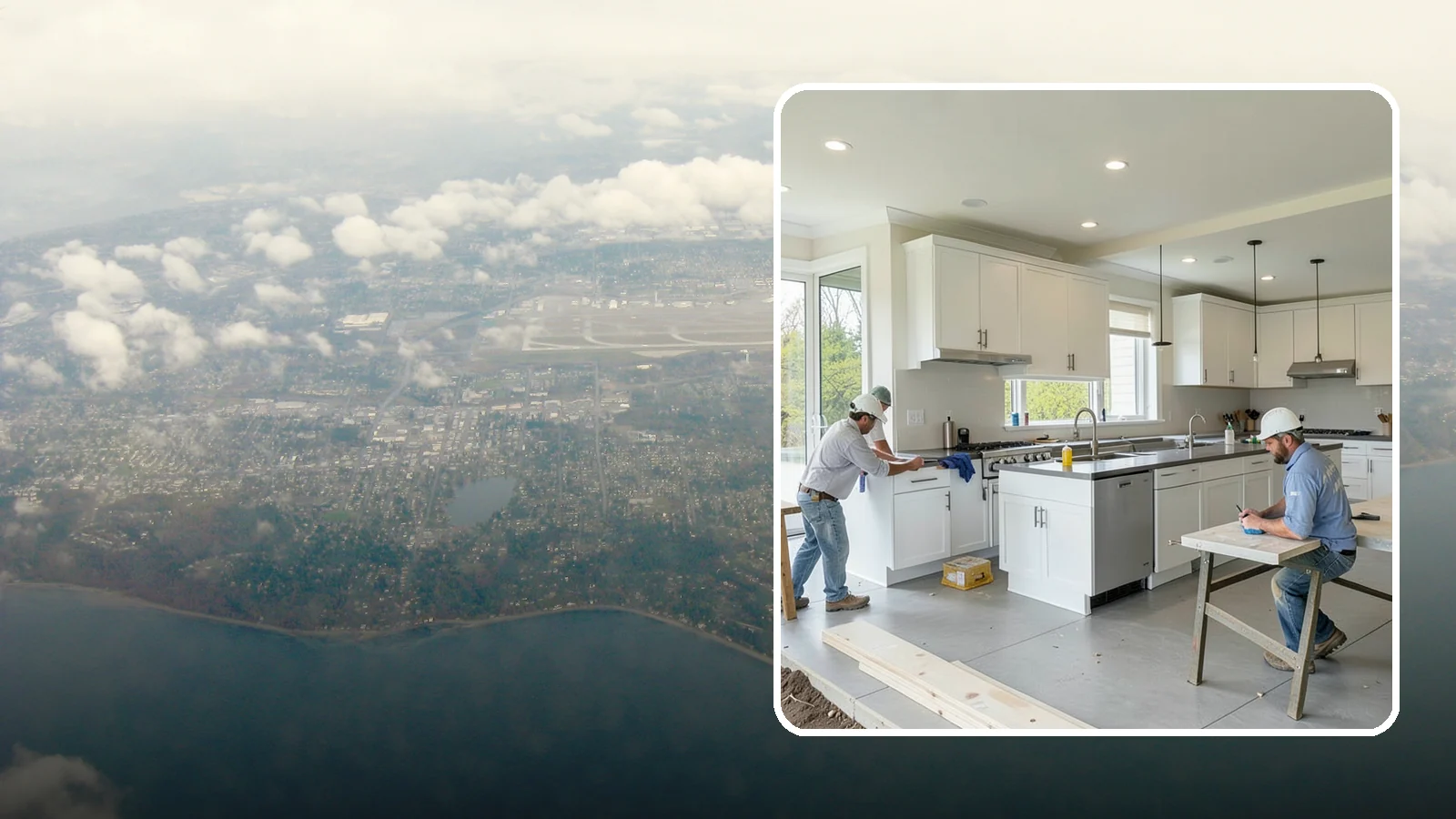Restaurant Buildout in Burien, King County, WA - Full construction of restaurant spaces including kitchens, dining rooms, and code systems.