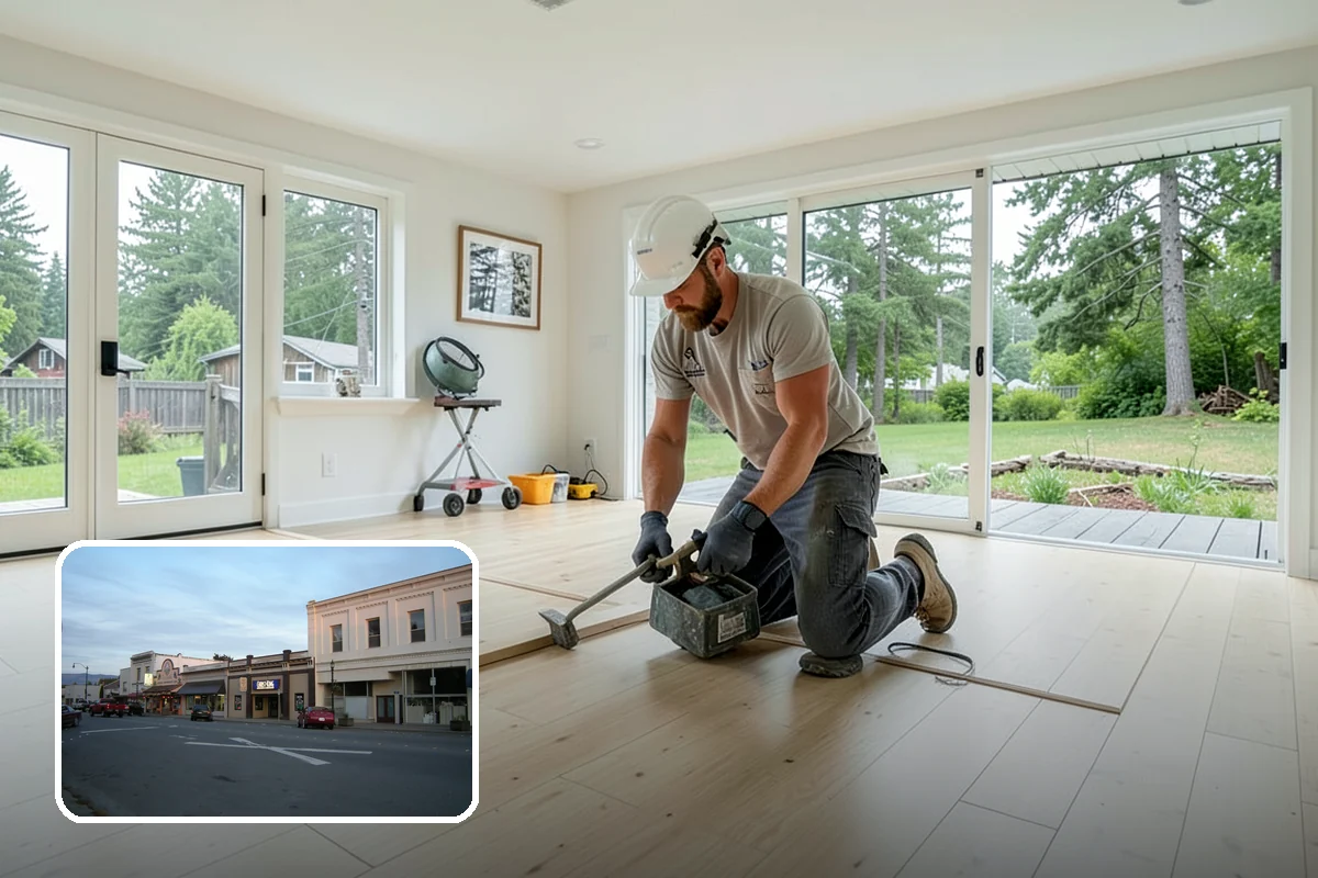 Restaurant Buildout in Burlington, Skagit County, WA - Integrated kitchen, dining, and back-of-house design
