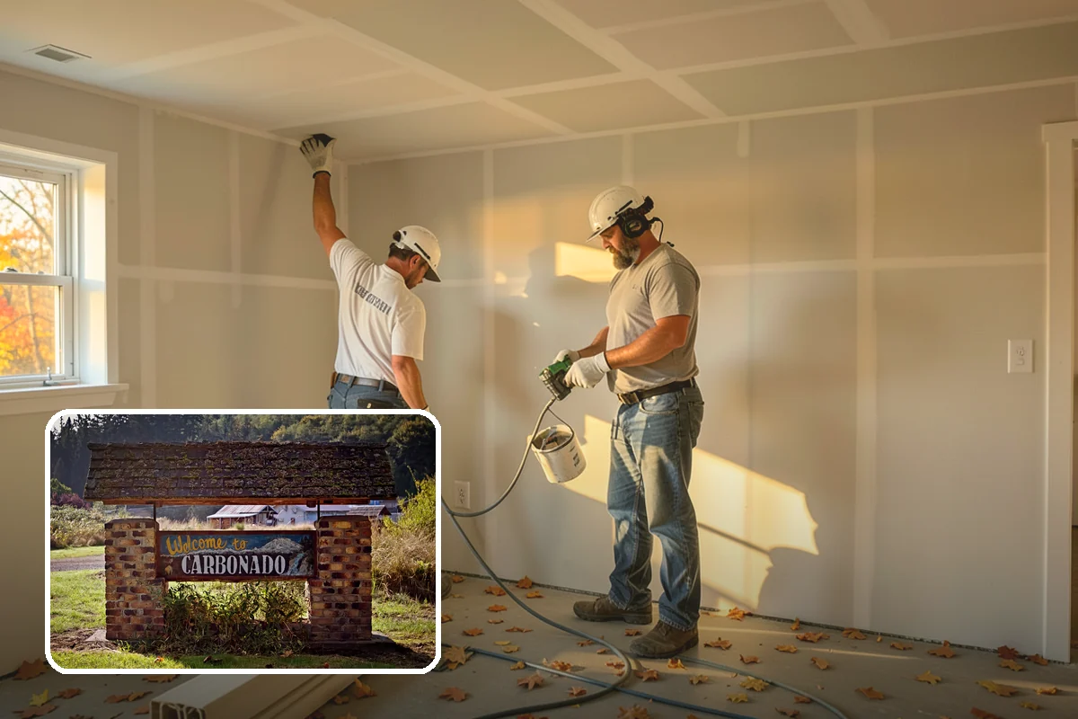 Restaurant Buildout in Carbonado, Pierce County, WA - Integrated kitchen, dining, and back-of-house design