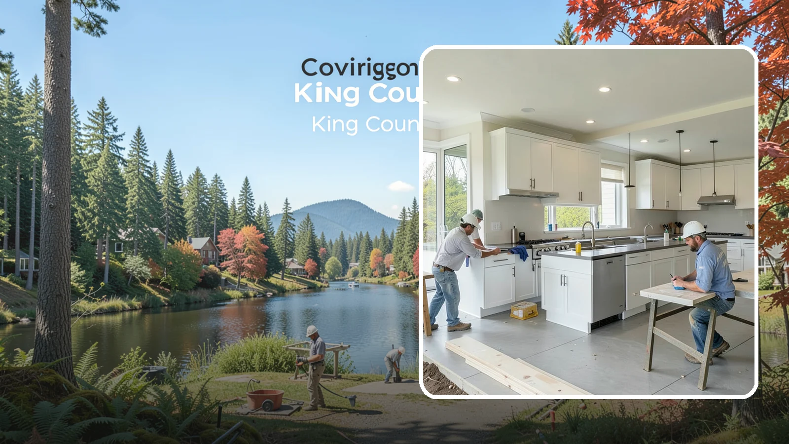 Restaurant Buildout in Covington, King County, WA - Full construction of restaurant spaces including kitchens, dining rooms, and code systems.