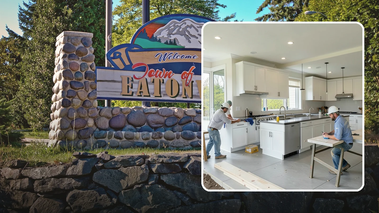 Restaurant Buildout in Eatonville, Pierce County, WA - Full construction of restaurant spaces including kitchens, dining rooms, and code systems.