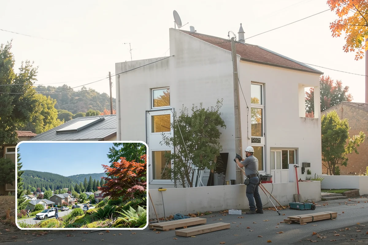 Restaurant Buildout in Index, Snohomish County, WA - Integrated kitchen, dining, and back-of-house design