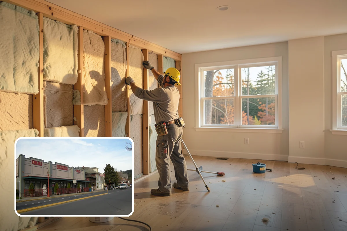 Restaurant Buildout in Issaquah, King County, WA - Integrated kitchen, dining, and back-of-house design