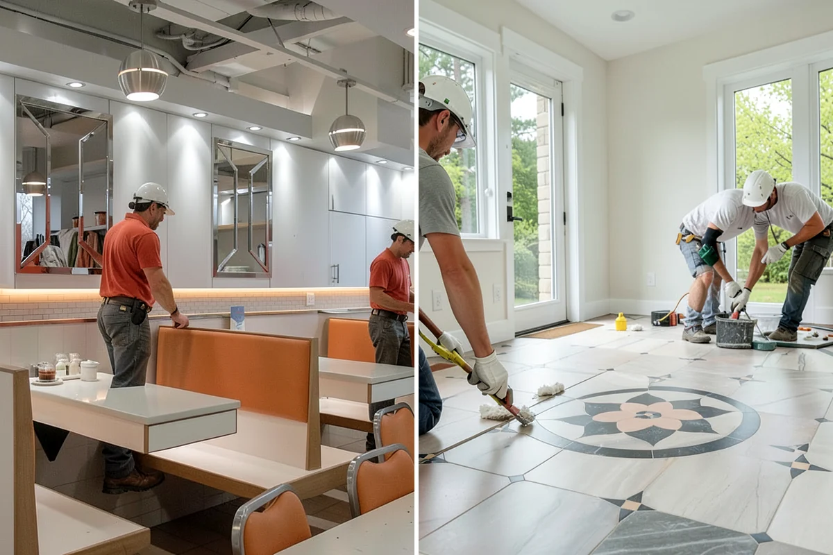 Restaurant Buildout in Lake Forest Park, King County, WA - Design front-of-house and kitchen layouts