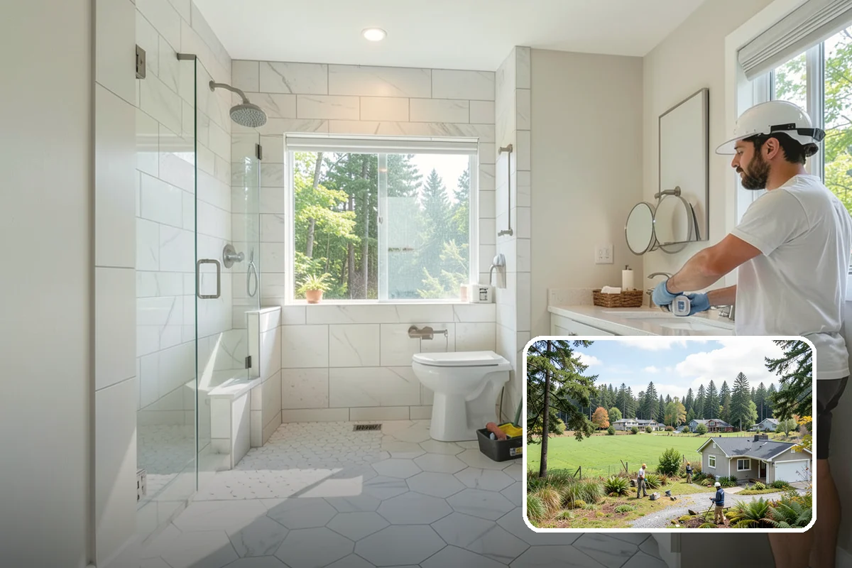 Restaurant Buildout in Lyman, Skagit County, WA - Integrated kitchen, dining, and back-of-house design