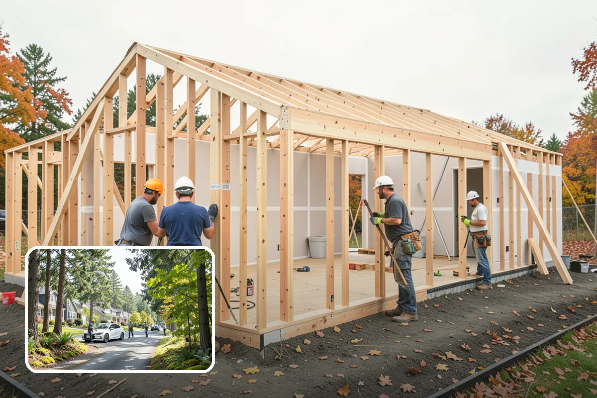 Restaurant Buildout in Normandy Park, King County, WA - Integrated kitchen, dining, and back-of-house design