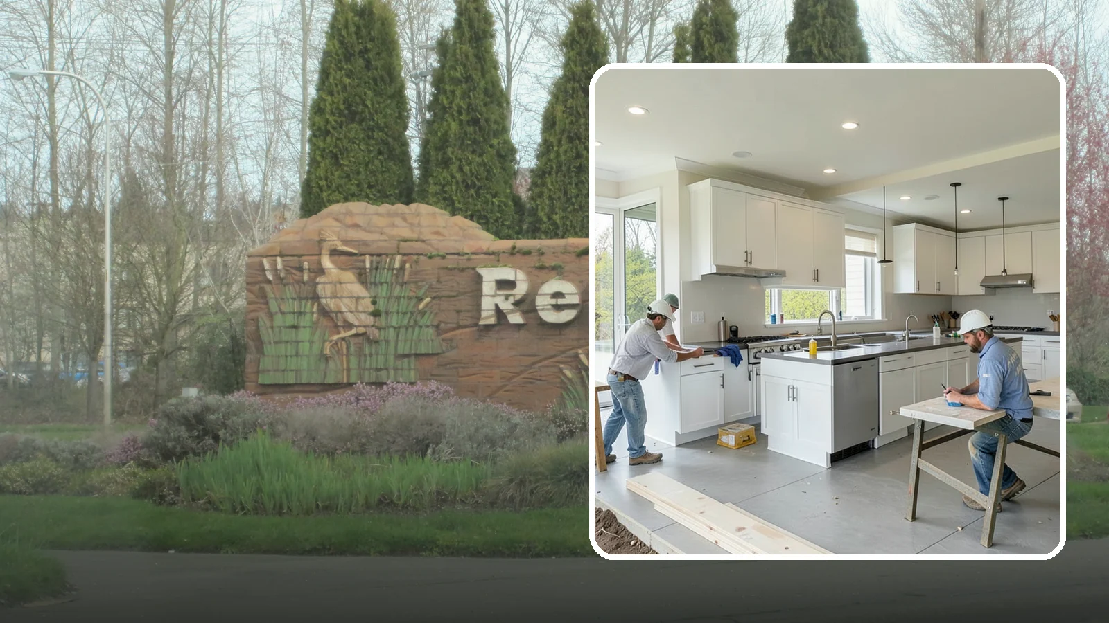 Restaurant Buildout in Renton, King County, WA - Full construction of restaurant spaces including kitchens, dining rooms, and code systems.