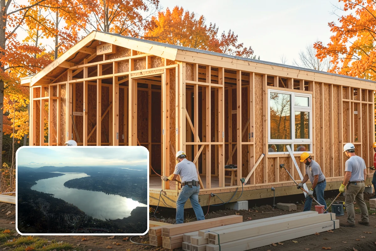 Restaurant Buildout in Sammamish, King County, WA - Integrated kitchen, dining, and back-of-house design