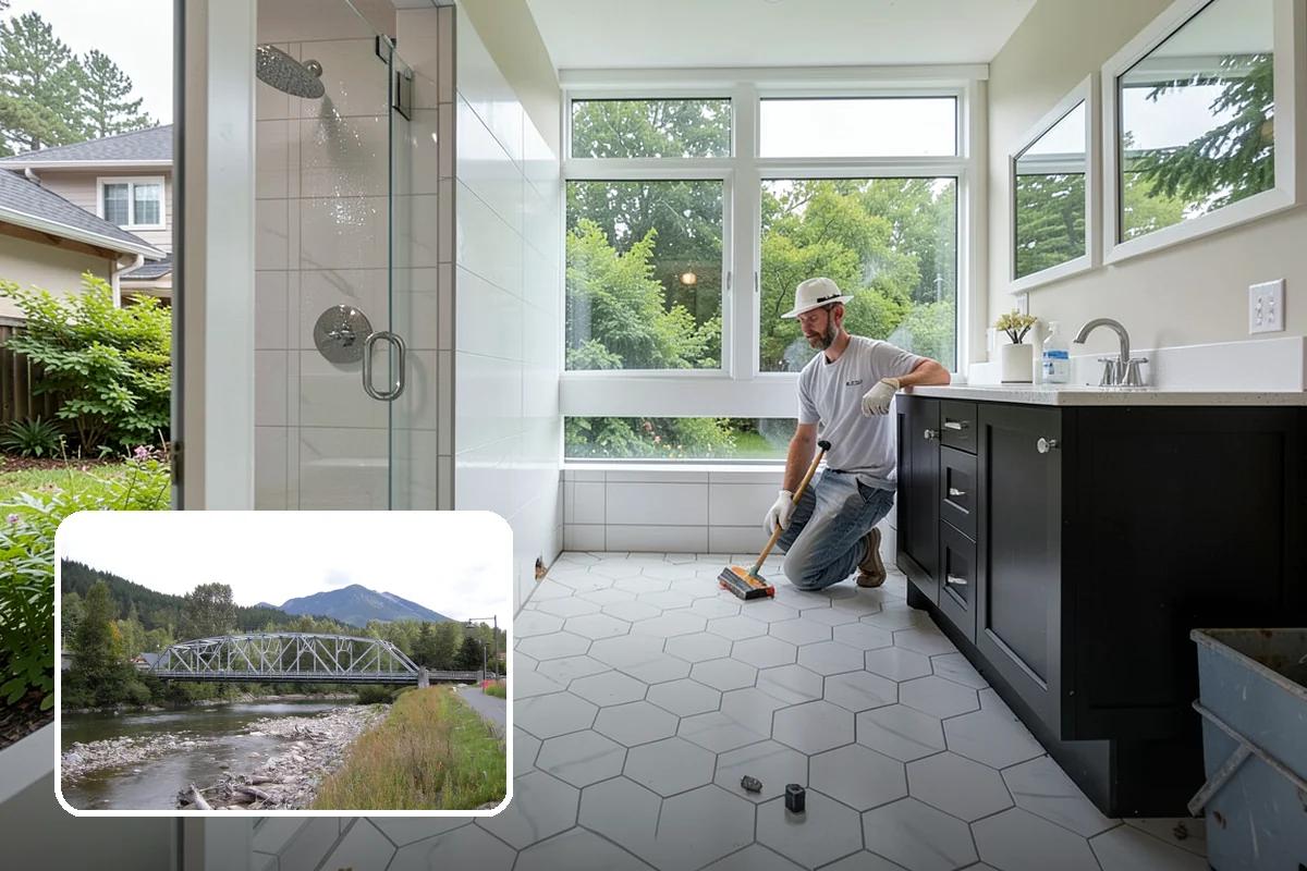 Restaurant Buildout in Skykomish, King County, WA - Integrated kitchen, dining, and back-of-house design