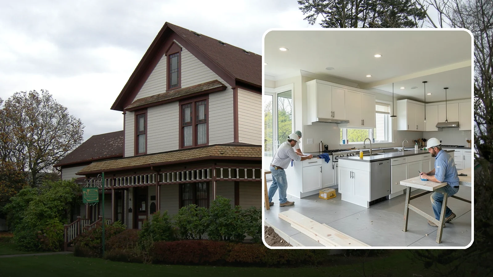 Restaurant Buildout in Sumner, Pierce County, WA - Full construction of restaurant spaces including kitchens, dining rooms, and code systems.