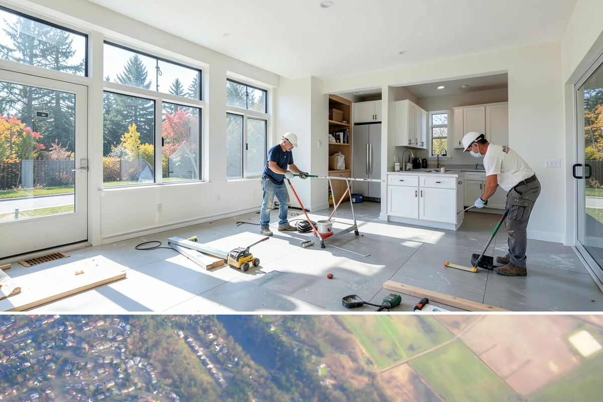 Retail Buildout in Algona, King County, WA - We often target buildout completion ahead of the fall and holiday retail season, planning the schedule backward from your opening.