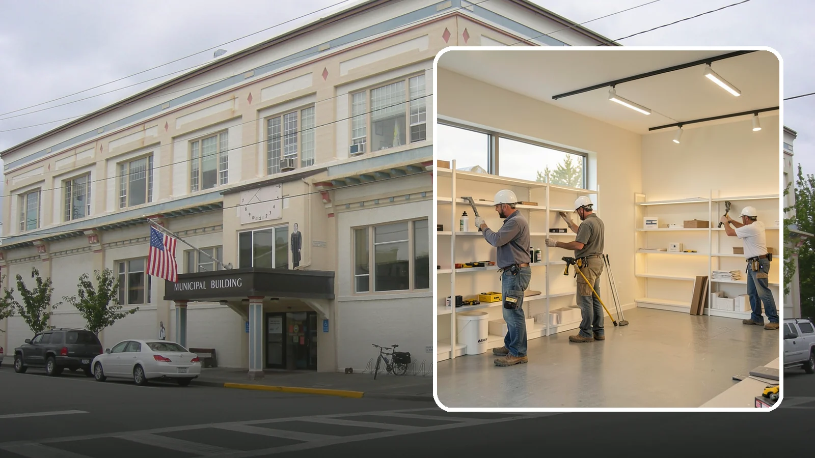 Retail Buildout in Anacortes, Skagit County, WA - Store construction that turns raw retail space into a branded, shopper-ready environment.