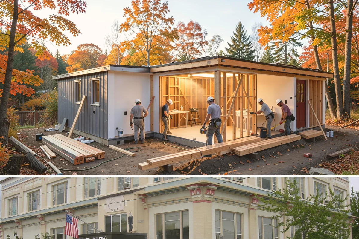 Retail Buildout in Anacortes, Skagit County, WA - We often target buildout completion ahead of the fall and holiday retail season, planning the schedule backward from your opening.