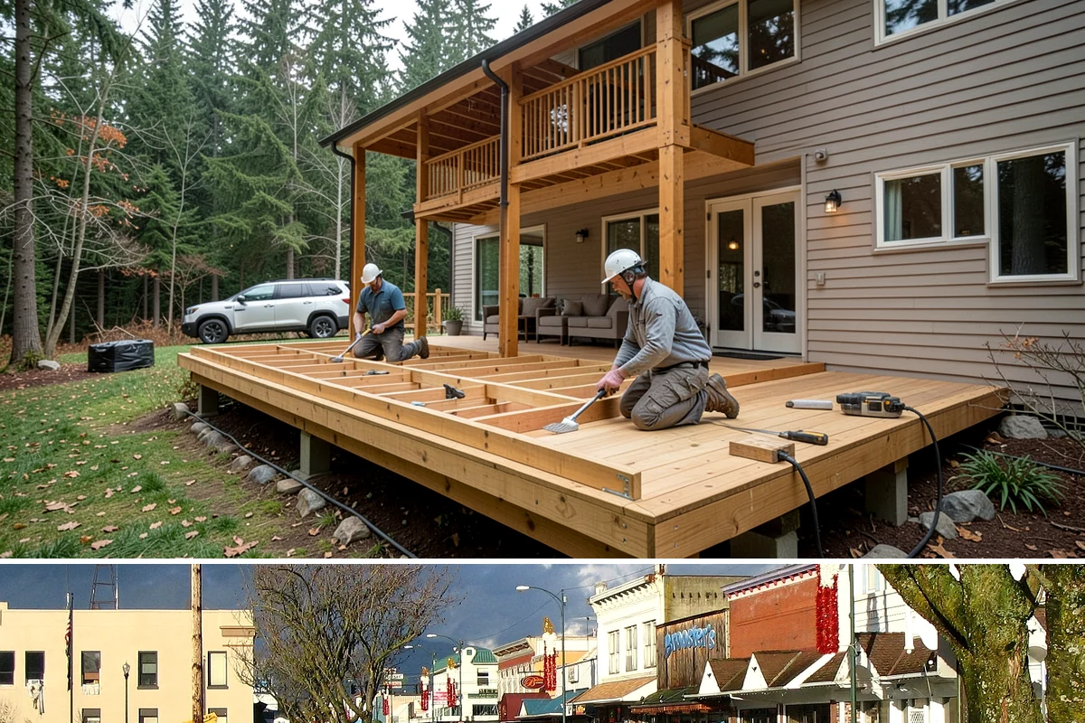 Retail Buildout in Arlington, Snohomish County, WA - We often target buildout completion ahead of the fall and holiday retail season, planning the schedule backward from your opening.