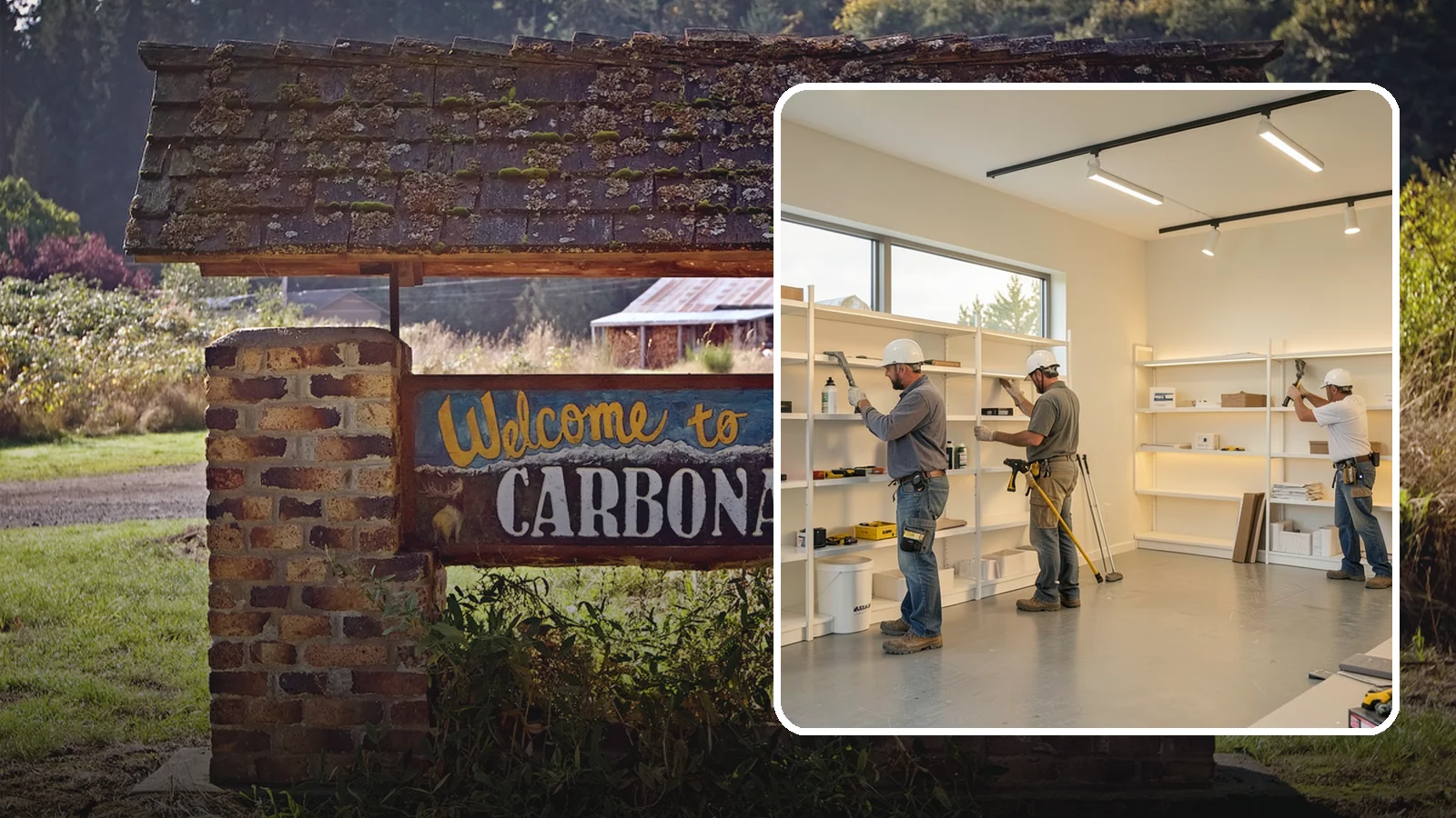 Retail Buildout in Carbonado, Pierce County, WA - Store construction that turns raw retail space into a branded, shopper-ready environment.