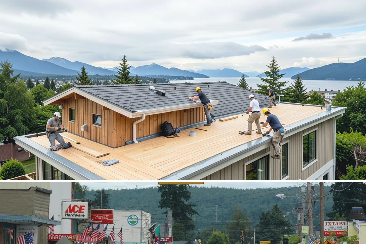 Retail Buildout in Carnation, King County, WA - We often target buildout completion ahead of the fall and holiday retail season, planning the schedule backward from your opening.