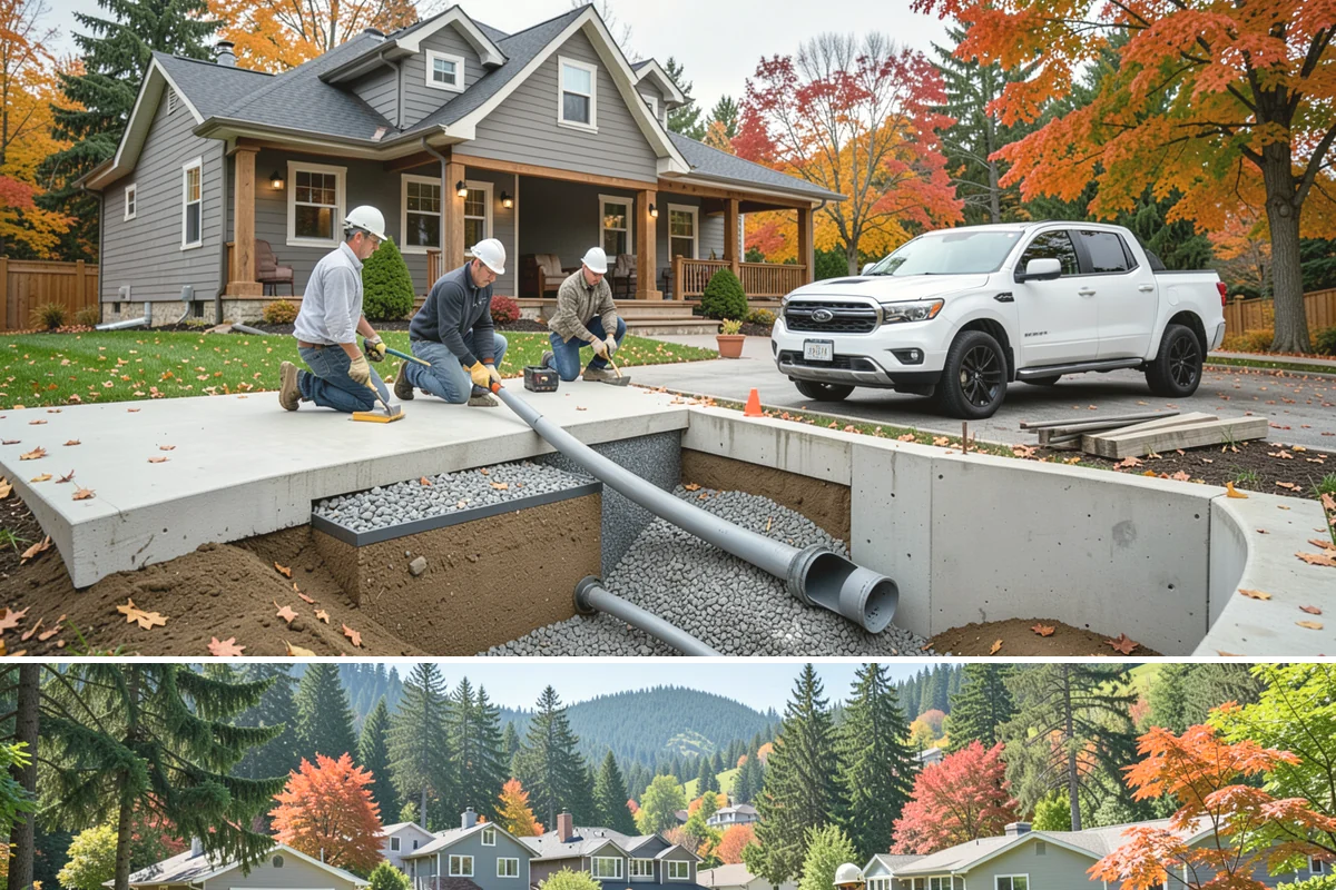 Retail Buildout in Fircrest, Pierce County, WA - We often target buildout completion ahead of the fall and holiday retail season, planning the schedule backward from your opening.