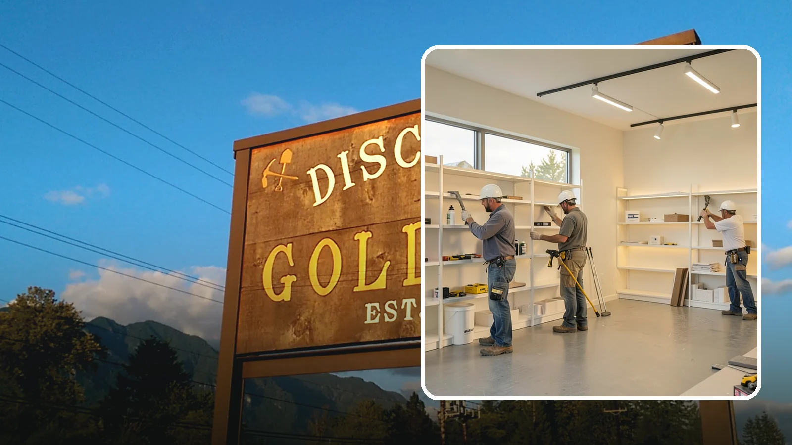 Retail Buildout in Gold Bar, Snohomish County, WA - Store construction that turns raw retail space into a branded, shopper-ready environment.