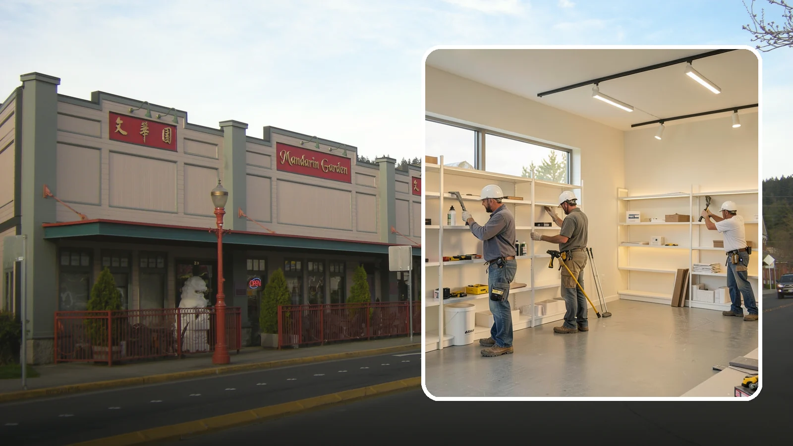 Retail Buildout in Issaquah, King County, WA - Store construction that turns raw retail space into a branded, shopper-ready environment.