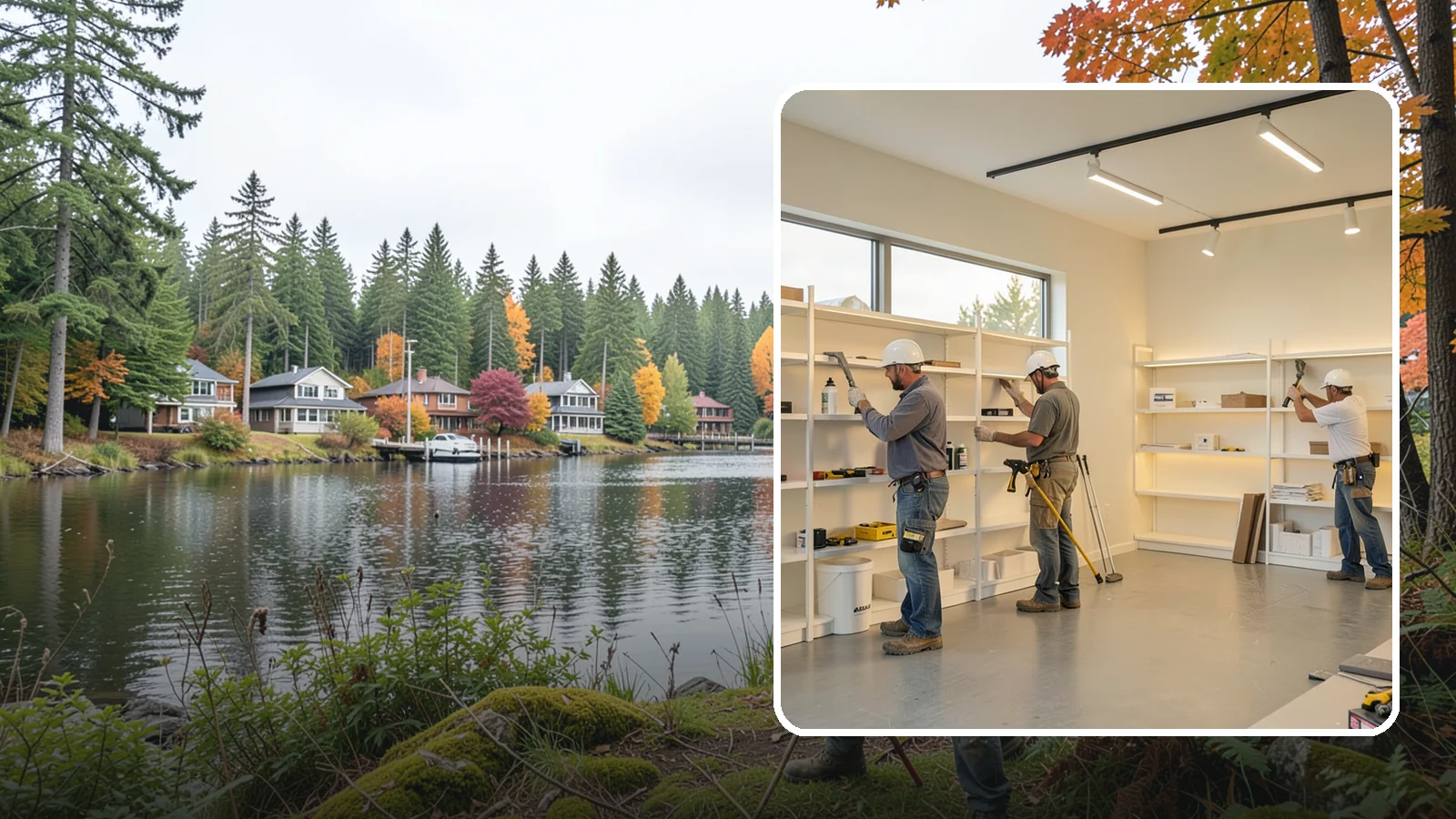 Retail Buildout in La Conner, Skagit County, WA - Store construction that turns raw retail space into a branded, shopper-ready environment.