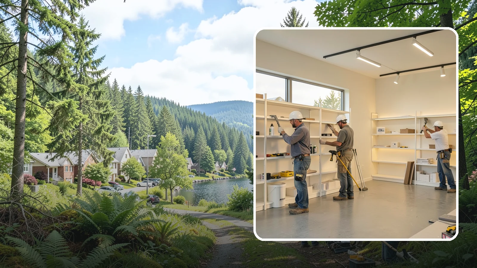 Retail Buildout in Lake Forest Park, King County, WA - Store construction that turns raw retail space into a branded, shopper-ready environment.