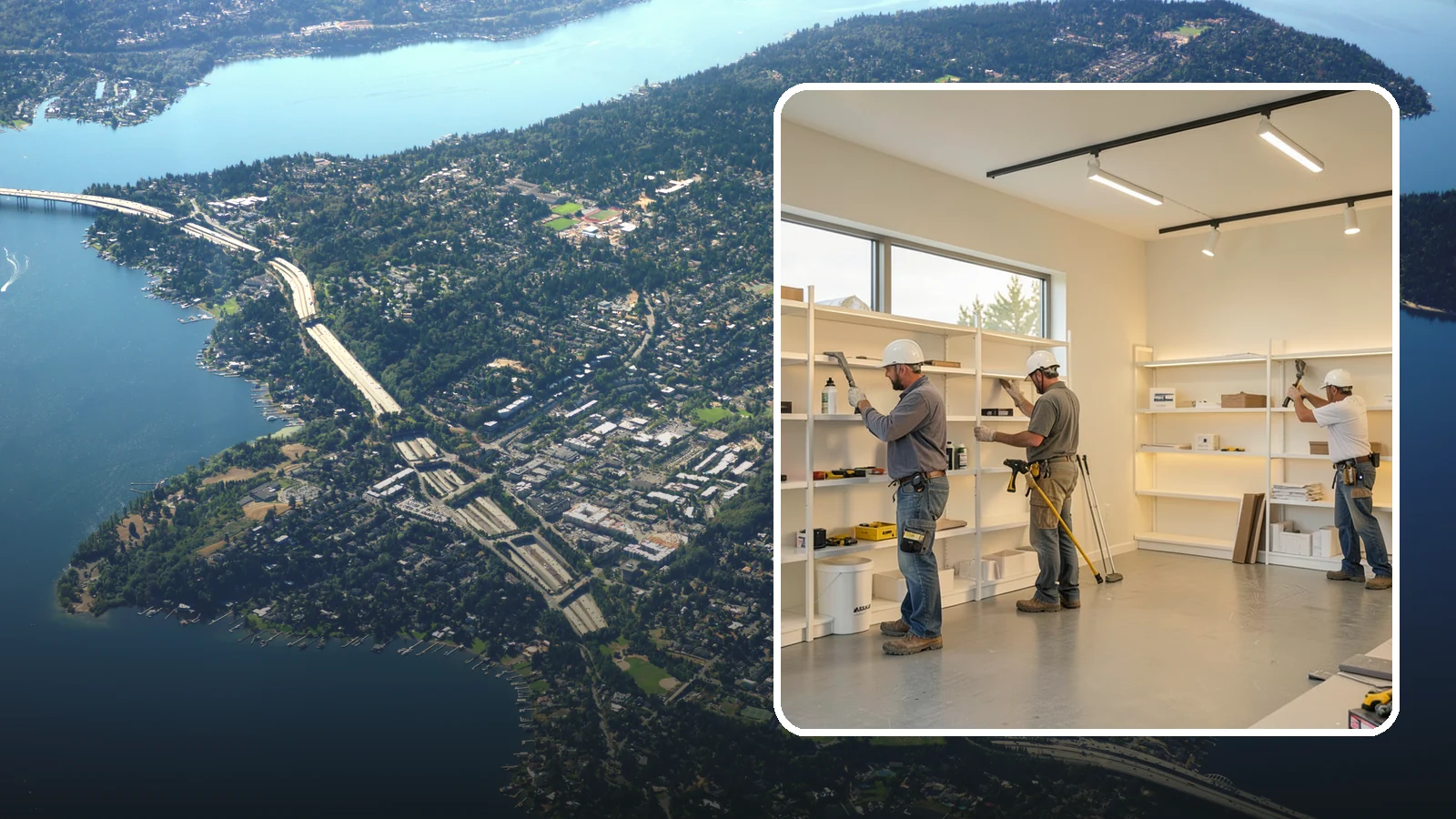 Retail Buildout in Mercer Island, King County, WA - Store construction that turns raw retail space into a branded, shopper-ready environment.