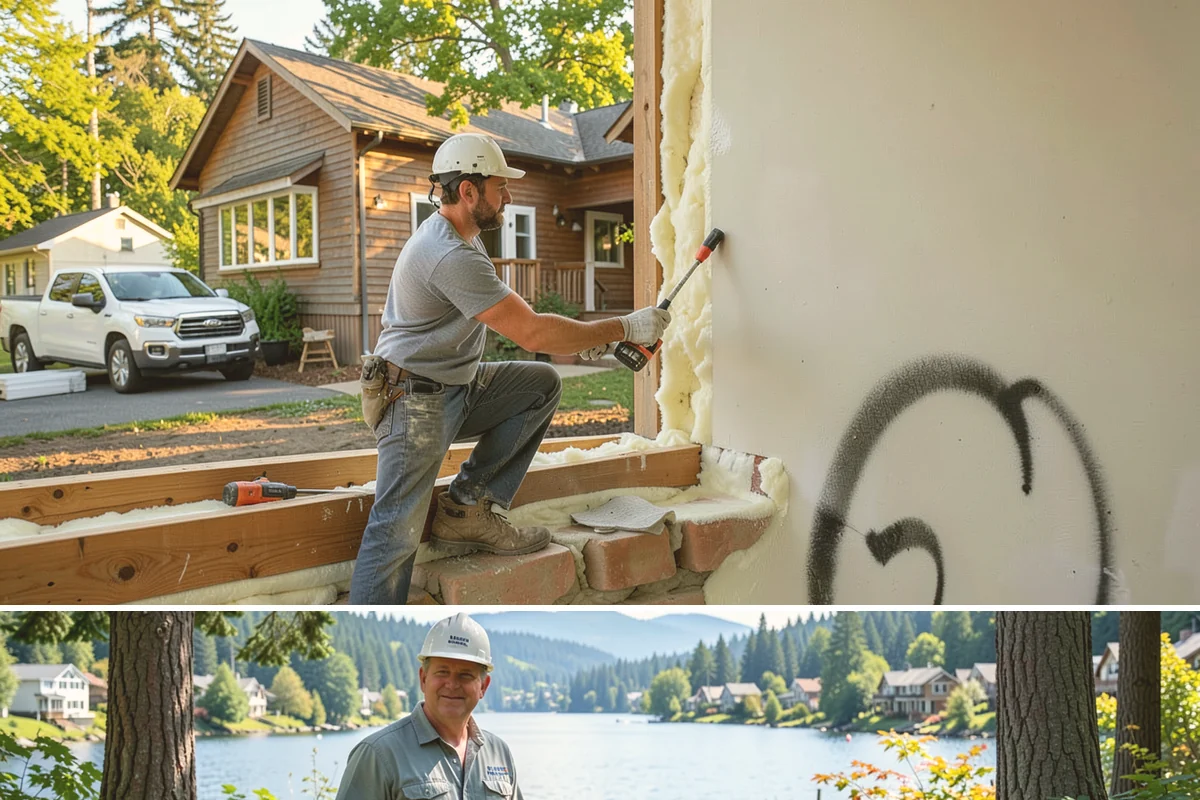 Retail Buildout in Milton, King County, WA - We often target buildout completion ahead of the fall and holiday retail season, planning the schedule backward from your opening.