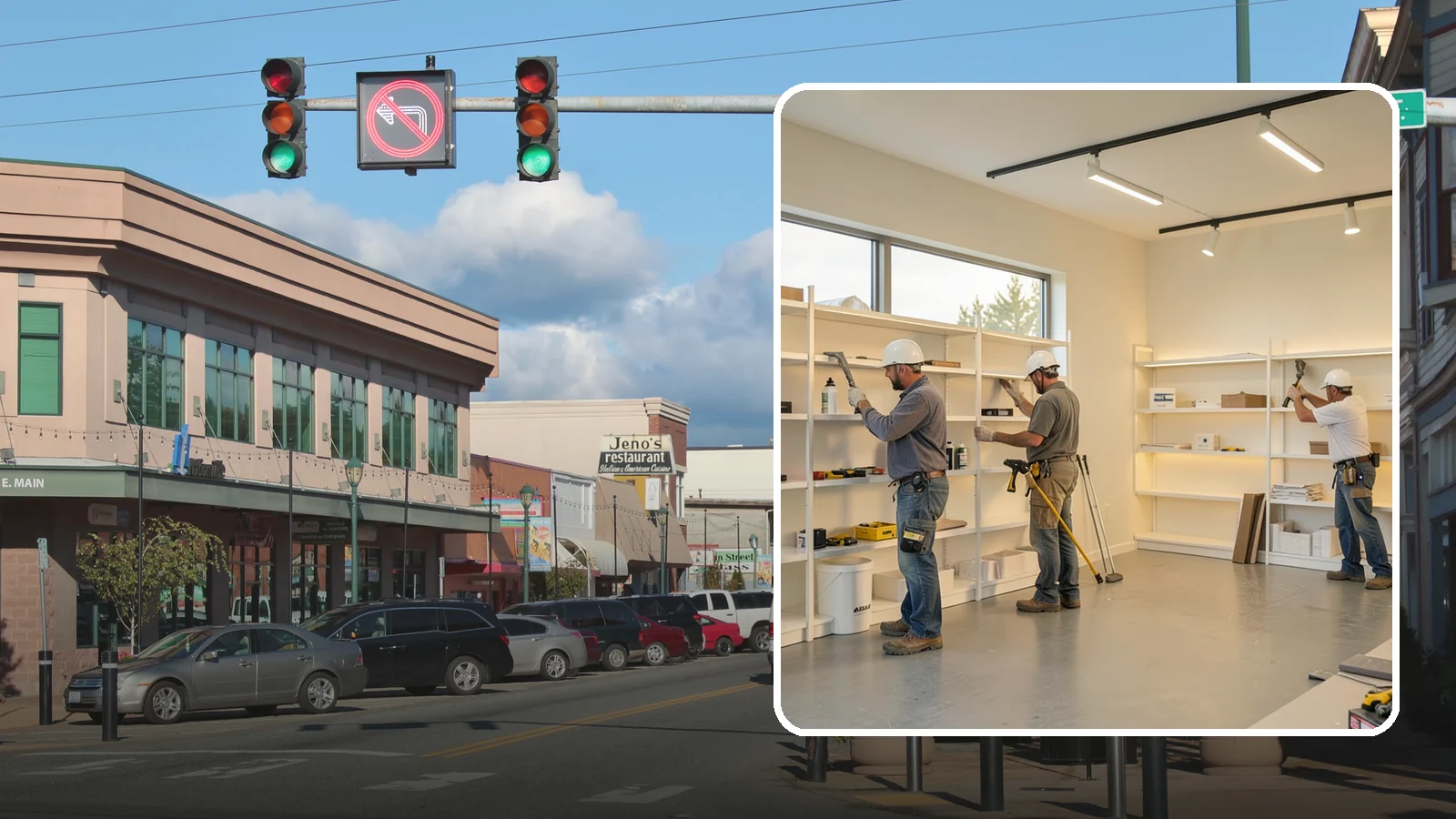 Retail Buildout in Monroe, Snohomish County, WA - Store construction that turns raw retail space into a branded, shopper-ready environment.