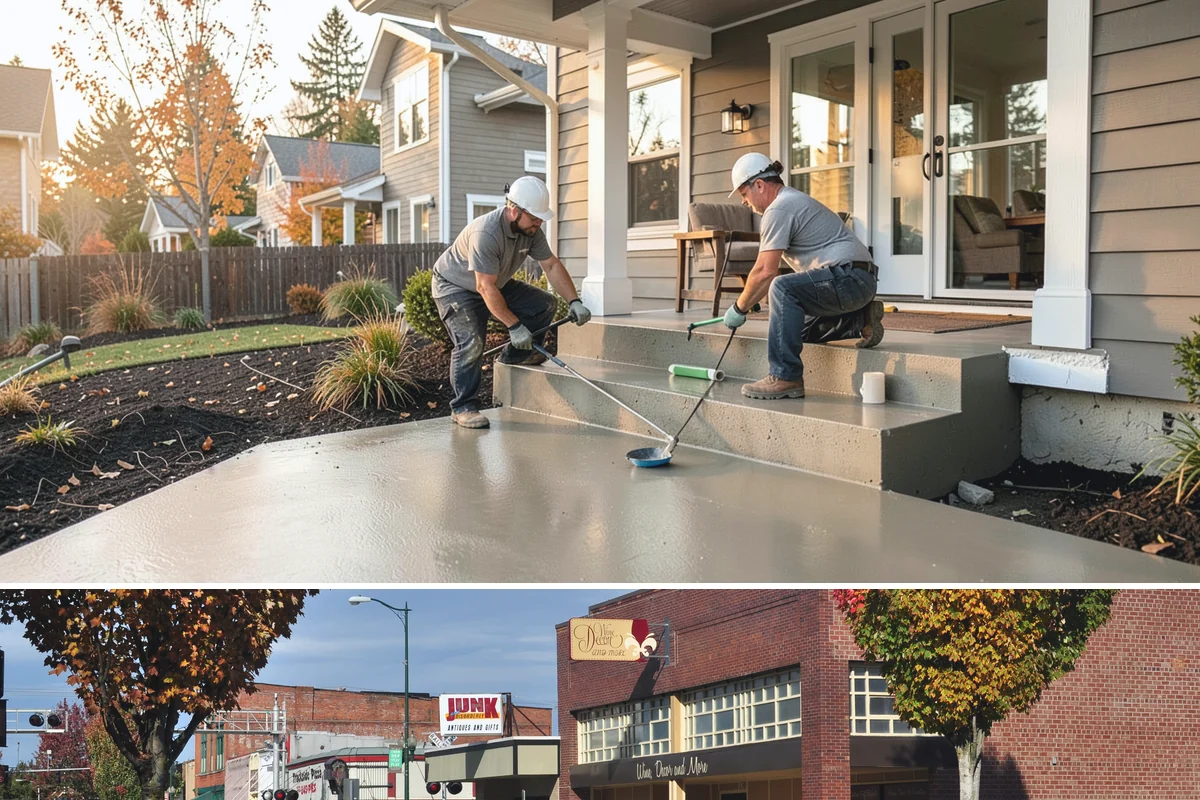 Retail Buildout in Puyallup, Pierce County, WA - We often target buildout completion ahead of the fall and holiday retail season, planning the schedule backward from your opening.