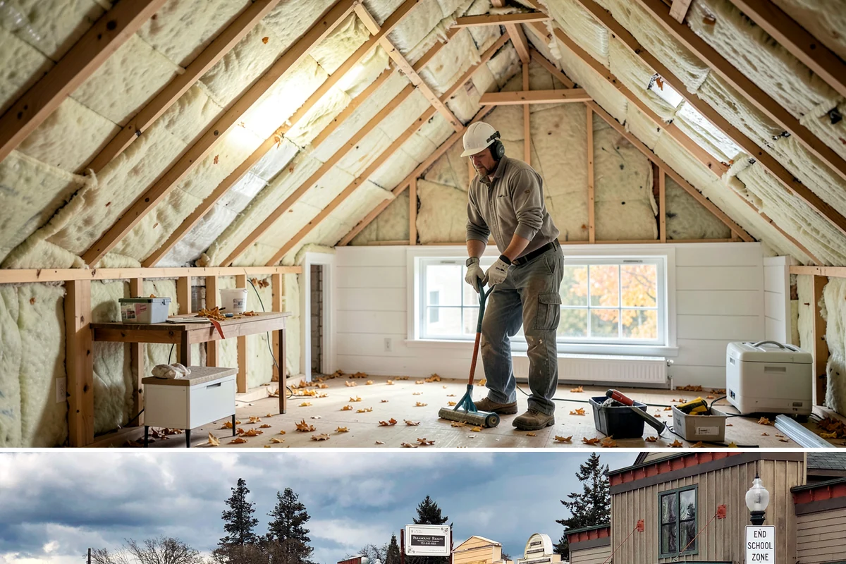 Retail Buildout in Roy, Pierce County, WA - We often target buildout completion ahead of the fall and holiday retail season, planning the schedule backward from your opening.