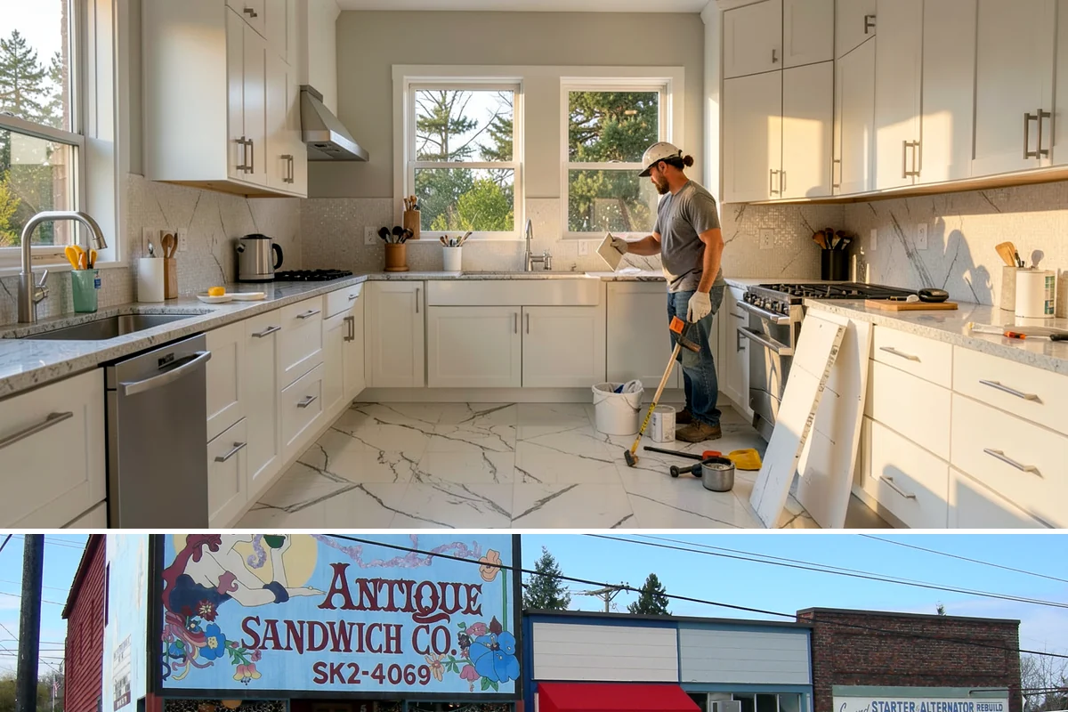 Retail Buildout in Ruston, Pierce County, WA - We often target buildout completion ahead of the fall and holiday retail season, planning the schedule backward from your opening.