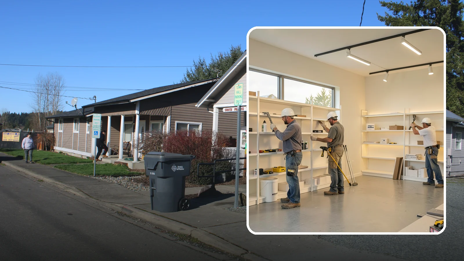 Retail Buildout in South Prairie, Pierce County, WA - Store construction that turns raw retail space into a branded, shopper-ready environment.