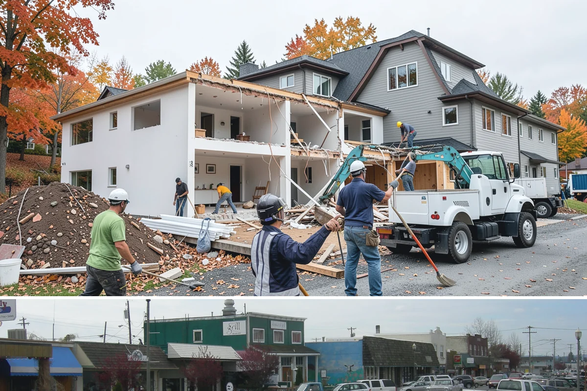 Retail Buildout in Stanwood, Snohomish County, WA - We often target buildout completion ahead of the fall and holiday retail season, planning the schedule backward from your opening.