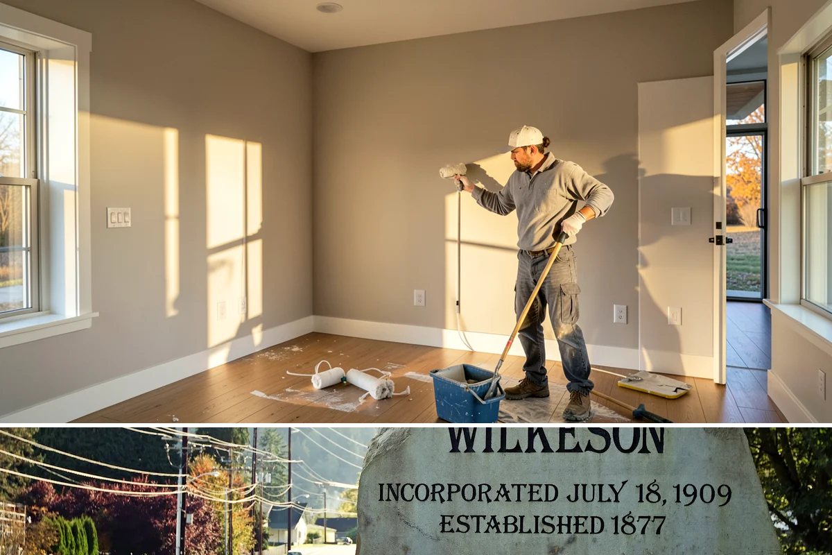 Retail Buildout in Wilkeson, Pierce County, WA - We often target buildout completion ahead of the fall and holiday retail season, planning the schedule backward from your opening.