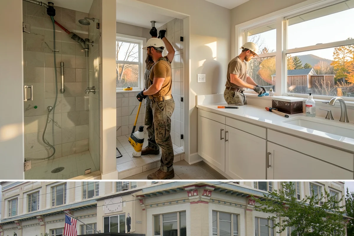 Retail Renovation in Anacortes, Skagit County, WA - Renovations are frequently timed for slower sales periods so the refresh is complete before the next busy season.