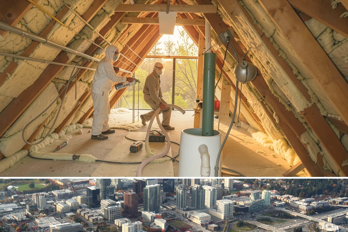 Retail Renovation in Bellevue, King County, WA - Renovations are frequently timed for slower sales periods so the refresh is complete before the next busy season.
