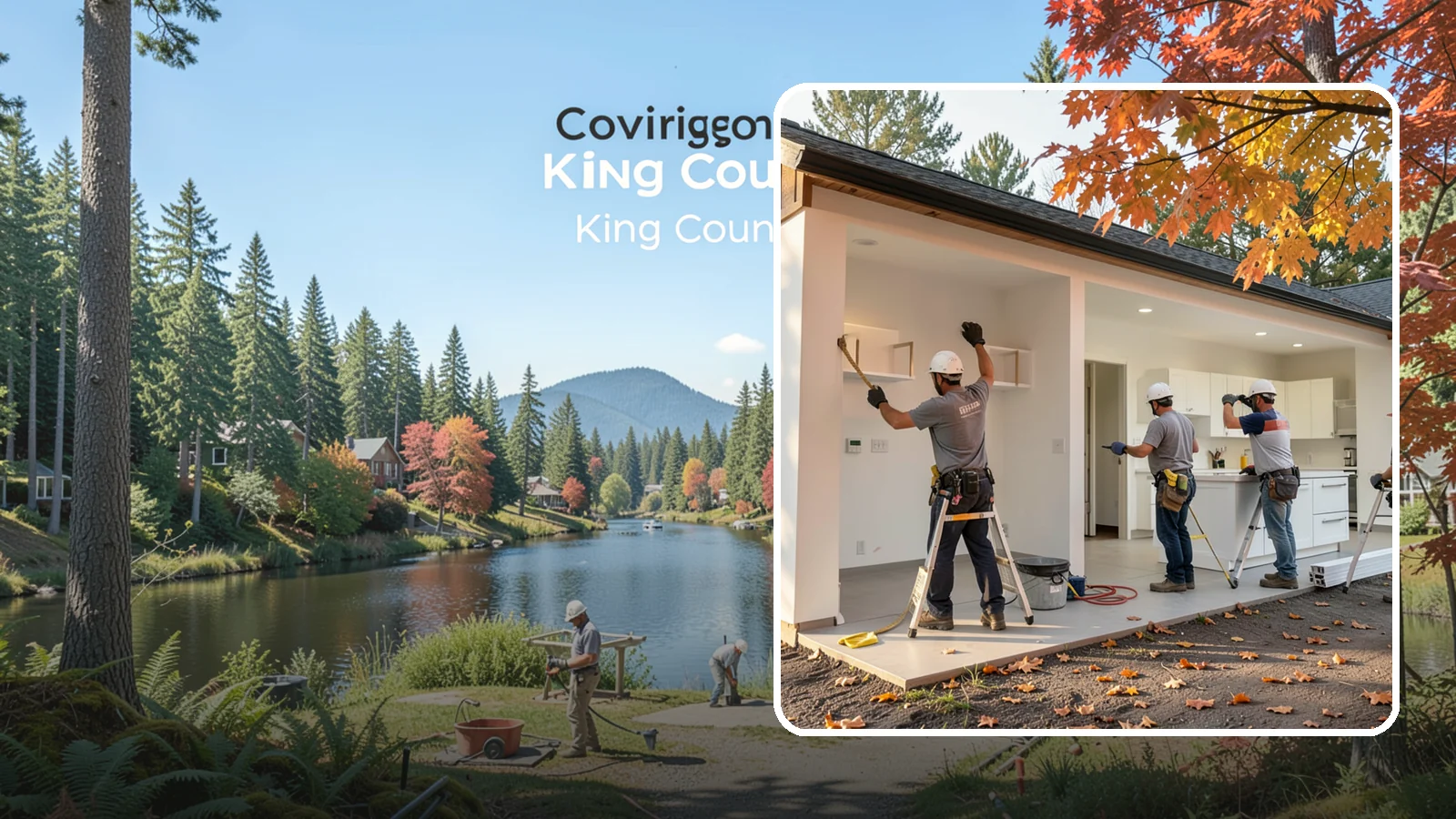 Retail Renovation in Covington, King County, WA - Renovation of existing stores to modernize layout, fixtures, and customer appeal.